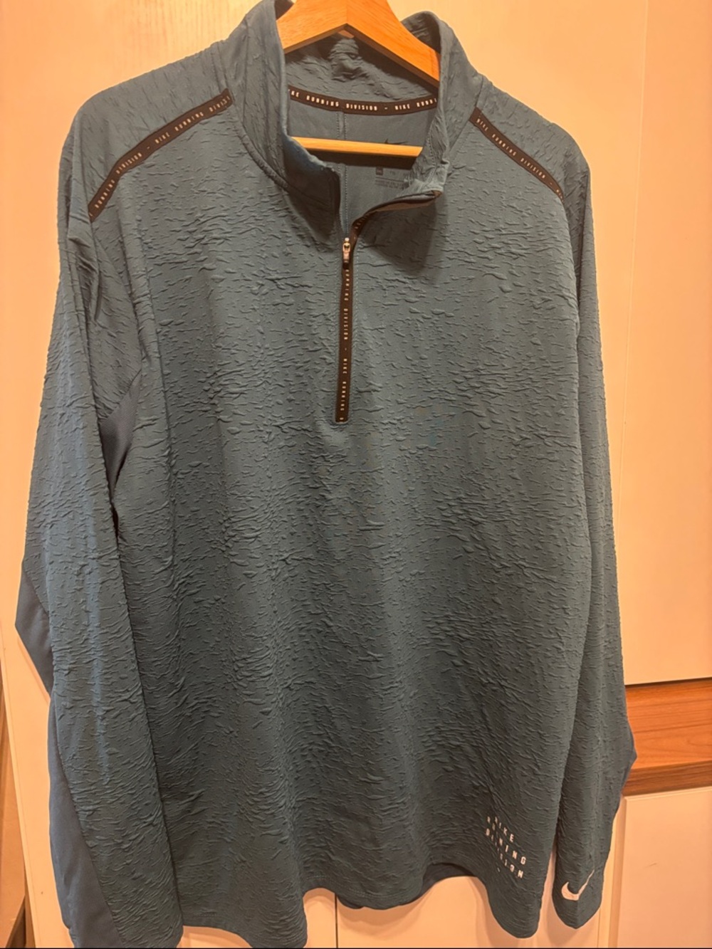 Nike Teal Half-Zip Performance Pullover - XXL